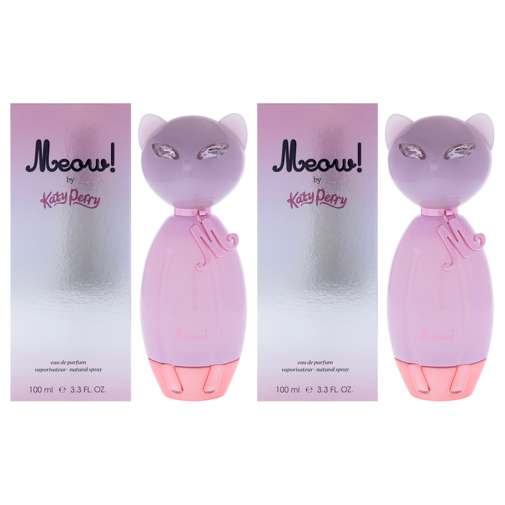 Meow! by Katy Perry for Women - 3.3 oz EDP Spray - Pack of 2